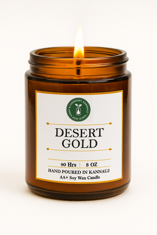 Dessert Gold | Scented Aroma Candle | 225 gm