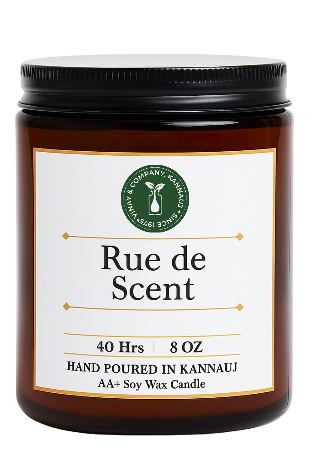 Rue De Scent | Scented Aroma Candle | 225 gm