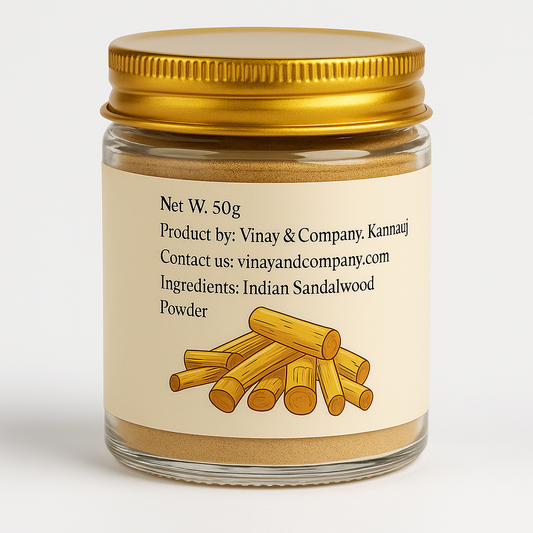 Pure Sandalwood Powder | 50 Gm Pack